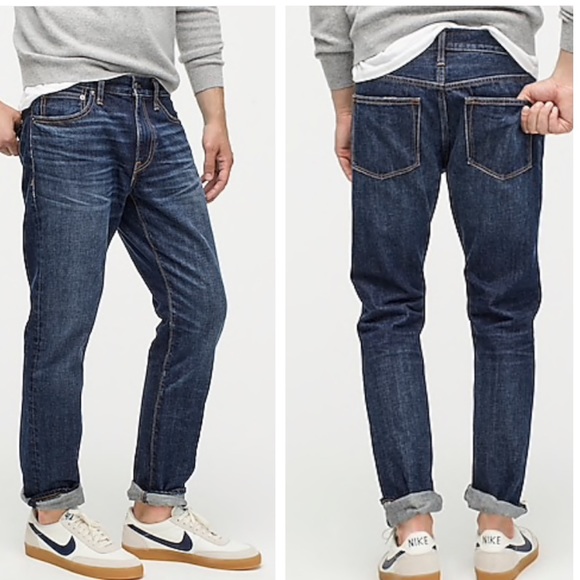 J Crew Mens Jeans 77 Straight Fit Rigid 